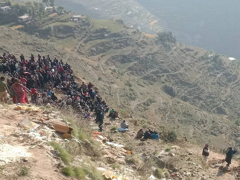 कालीकोटमा ट्याक्टर दुर्घटना : चार जनाको मृत्यु