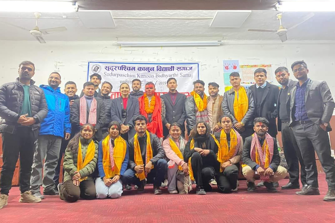 सुदूरपश्चिम कानुन विद्यार्थी समाजको अध्यक्षमा दिपक जोशी 