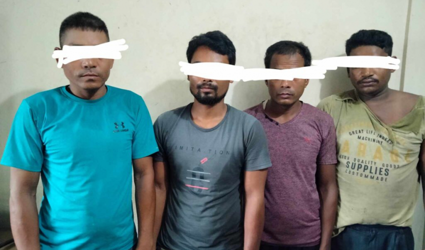 कैलालीमा हातहतियार र गोलीगट्ठासहित चार जना पक्राउ