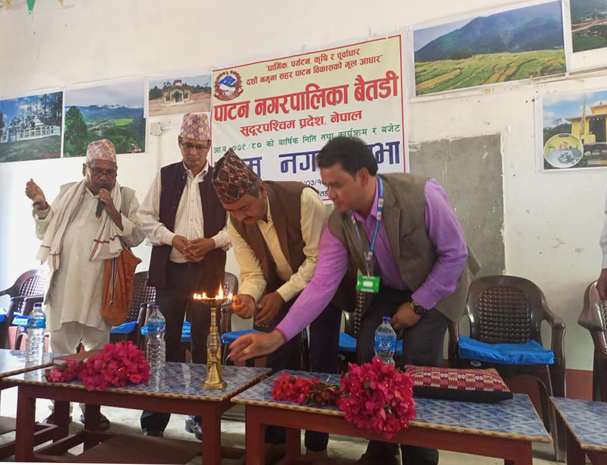 बैतडीका कुन पालिकाको कति बजेट ?