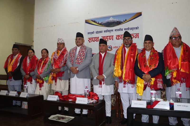 गण्डकीमा मन्त्रिपरिषद् पुनर्गठन,  कांग्रेस र एमालेबीच बराबरी भागबण्डा