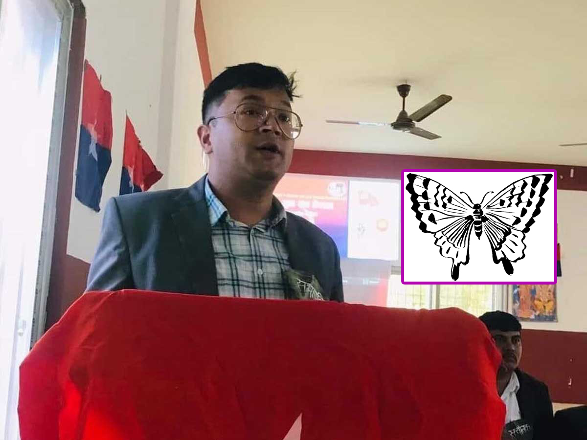 सन्तोषप्रकाश जोशीको चुनाव चिन्ह ‘पुतली’