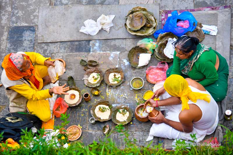 आजदेखि सोह्रश्राद्ध सकिँदै 