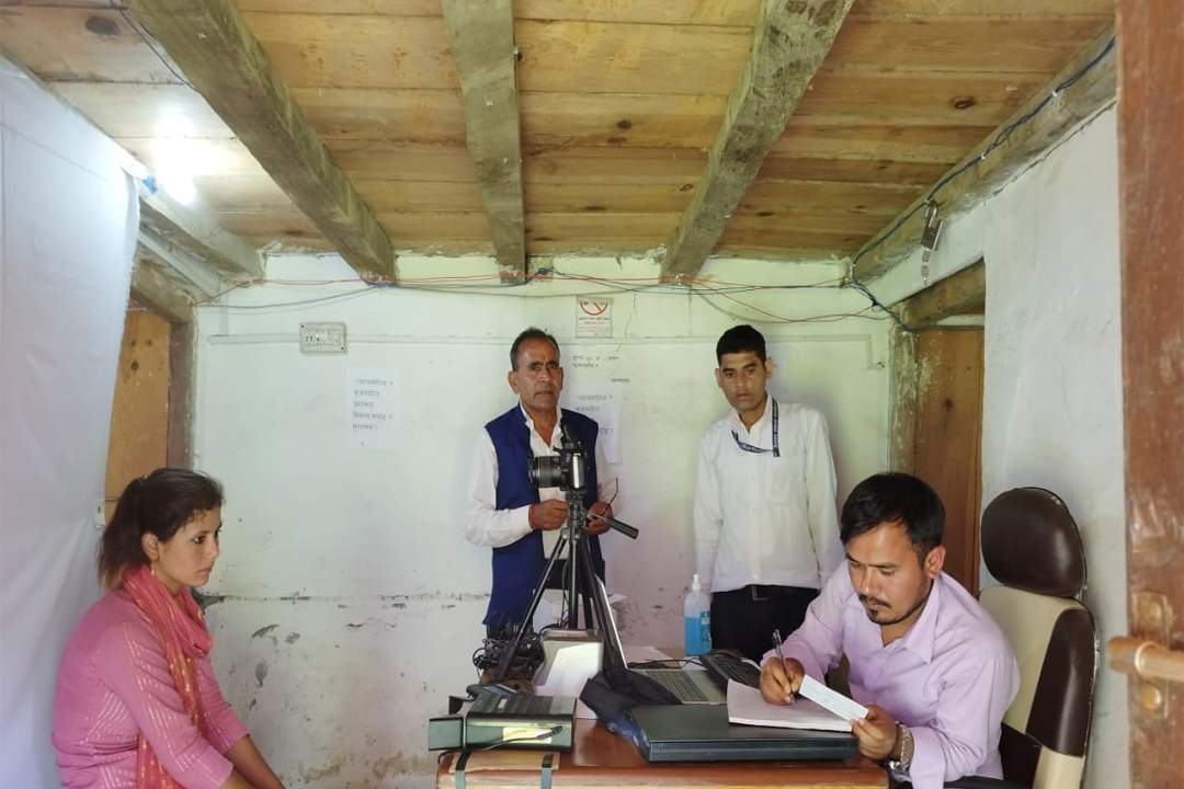 बैतडीको पुर्चौडीमा राष्ट्रिय परिचयपत्रको विवरण दर्ता कार्य शुभारम्भ