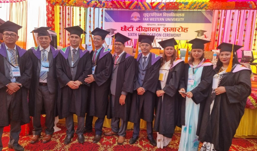 सुदूरपश्चिम विश्वविद्यालयको छैटौँ दीक्षान्त समारोह सम्पन्न