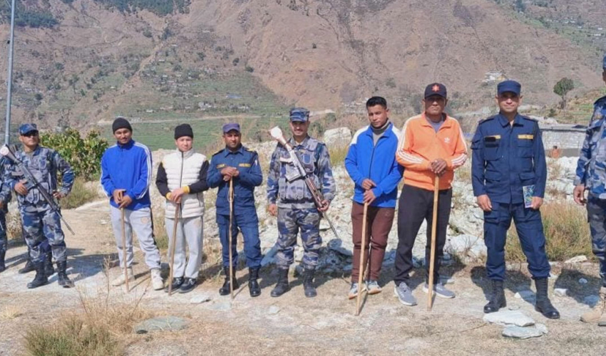 प्रतिनिधि सभा निर्वाचन : दार्चुलामा संयुक्त सुरक्षा गस्ती शुरु 