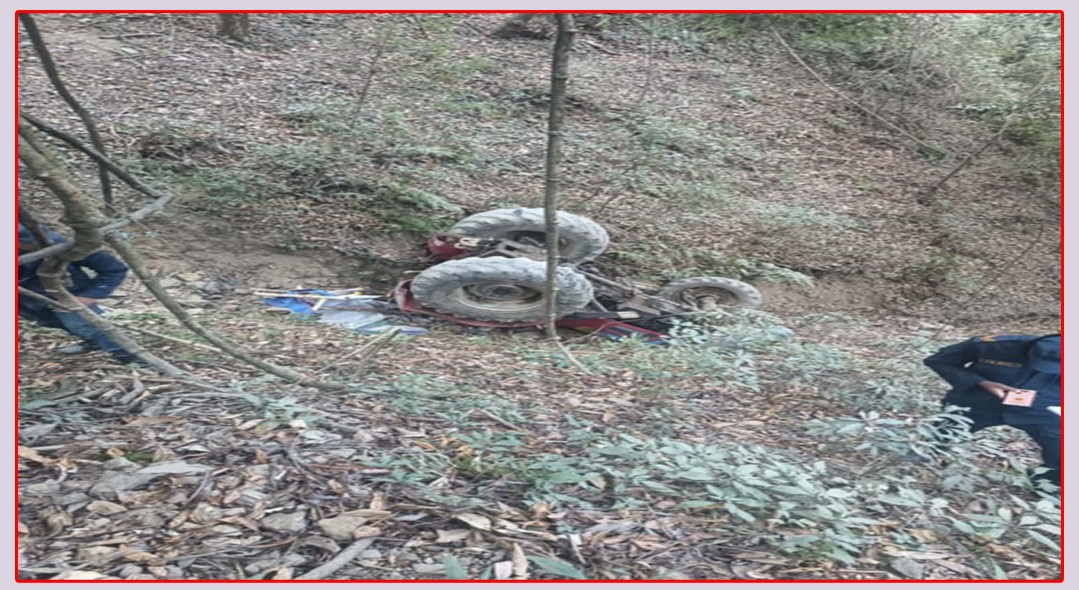 बैतडीमा ट्रयाक्टर दुर्घटना, एक जनाको मृत्यु, तीनजना घाइते